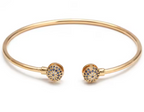 Evil Eye Bangle - Vie Jewelry