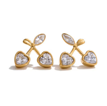 Cherry Pop Earrings - Vie Jewelry