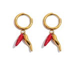 Chili Drop Earrings