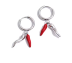 Chili Drop Earrings