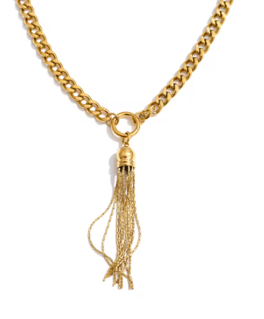 Cascade Tassel Necklace