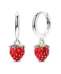 Strawberry Drop Earrings