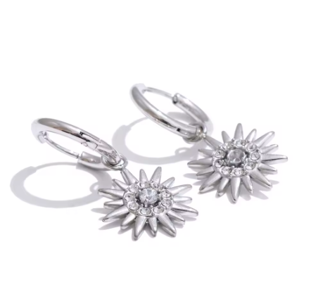 Marigold Drop Hoops