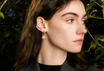 Marigold Drop Hoops
