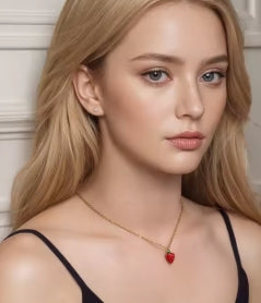 Strawberry Fields Necklace - Vie Jewelry