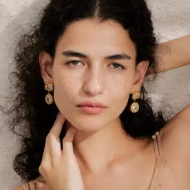 Rosen Earrings - Vie Jewelry