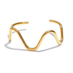 Catch a Wave Bangle - Vie Jewelry