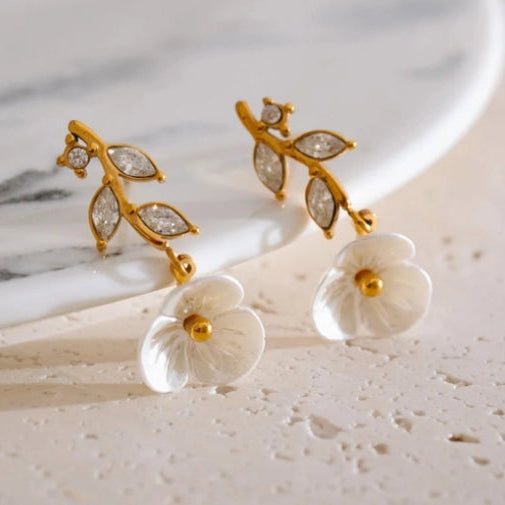 Flora Earrings - Vie Jewelry