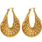 Seren Twist Hoops - Vie Jewelry