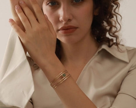 Esmera Bangle - Vie Jewelry