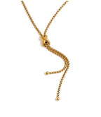 Eclipse Drop Necklace - Vie Jewelry