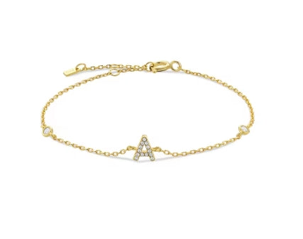 Initial Bracelet - Vie Jewelry
