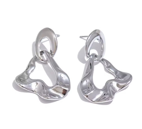 GeoDrop Earrings - Vie Jewelry