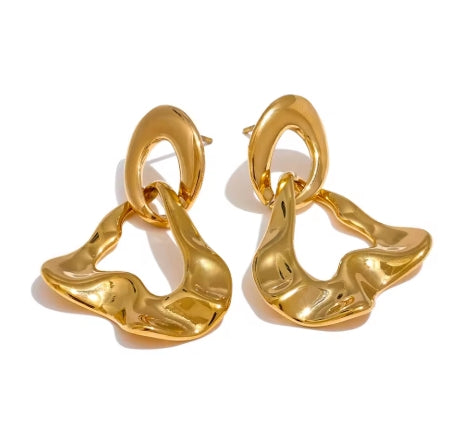 GeoDrop Earrings - Vie Jewelry