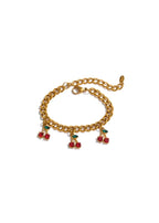 Cherry Drop Bracelet - Vie Jewelry